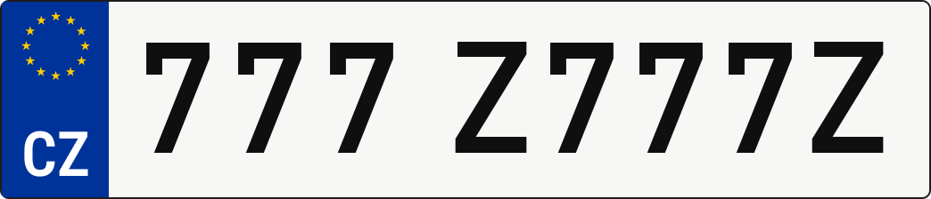 SPZ 777Z777Z