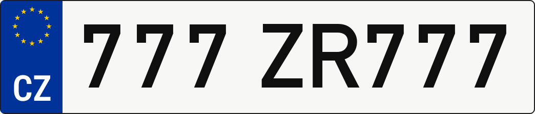 SPZ 777ZR777