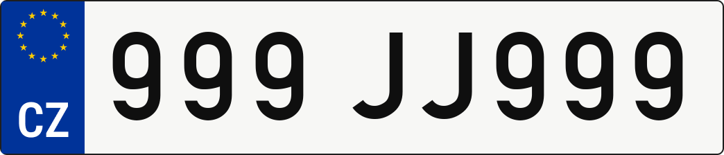 SPZ 999JJ999