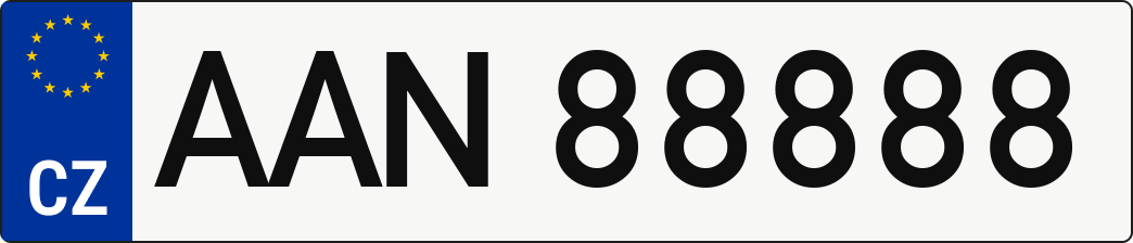 SPZ AAN88888