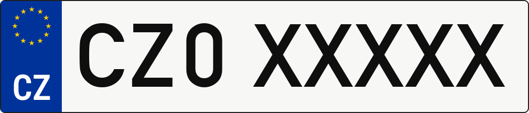 SPZ CZ0XXXXX
