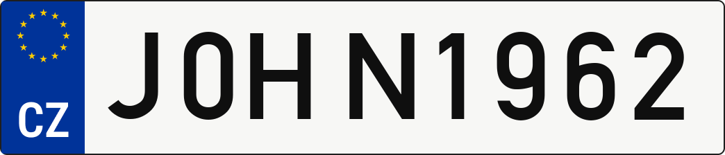 SPZ J0HN1962