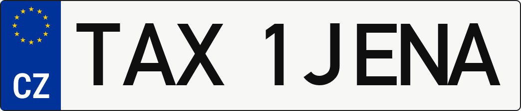 SPZ TAX1JENA