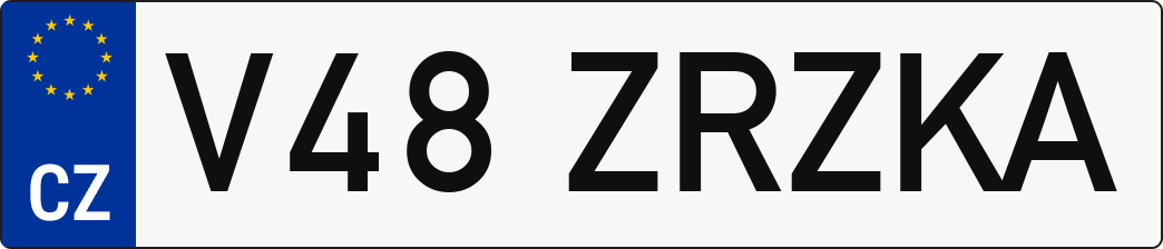 SPZ V48ZRZKA