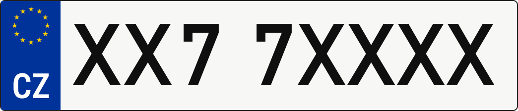 SPZ XX77XXXX