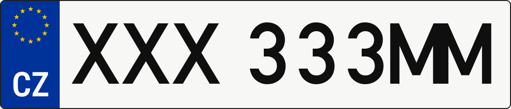 SPZ XXX333MM