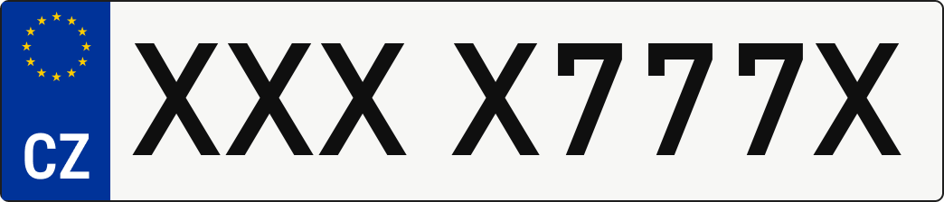 SPZ XXXX777X