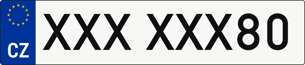 SPZ XXXXXX80