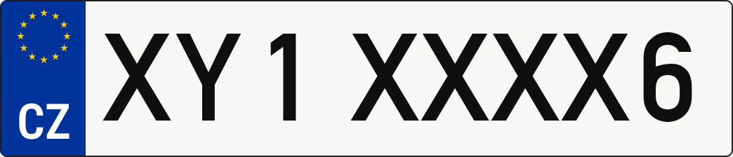SPZ XY1XXXX6