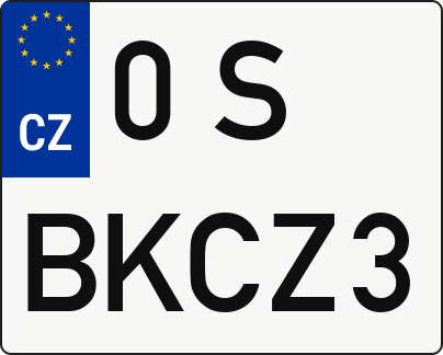 Moto SPZ 0SBKCZ3