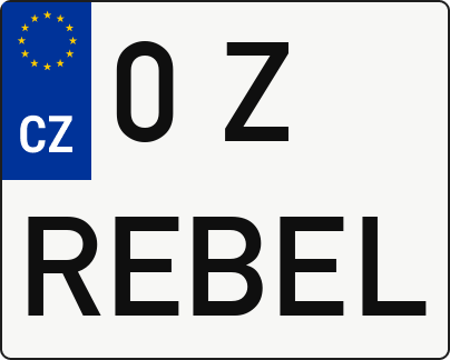 Moto SPZ 0ZREBEL