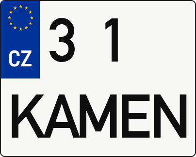 Moto SPZ 31KAMEN