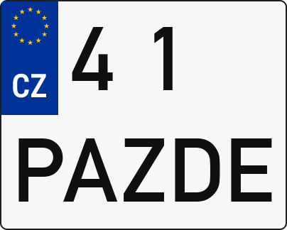 Moto SPZ 41PAZDE