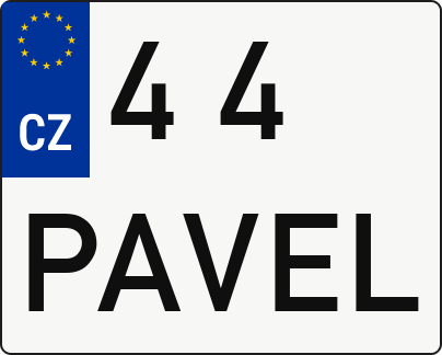 Moto SPZ 44PAVEL