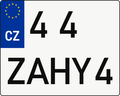 Moto SPZ 44ZAHY4