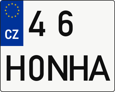 Moto SPZ 46H0NHA