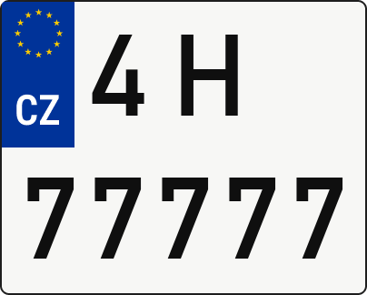 Moto SPZ 4H77777
