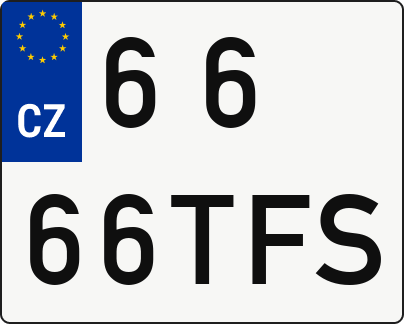 Moto SPZ 6666TFS