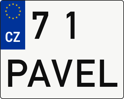 Moto SPZ 71PAVEL