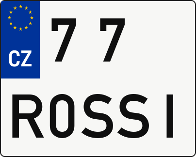 Moto SPZ 77R0SSI