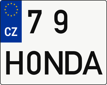 Moto SPZ 79H0NDA