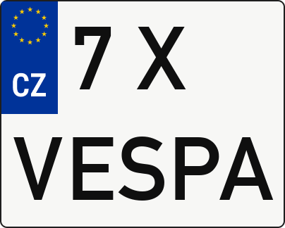 Moto SPZ 7XVESPA