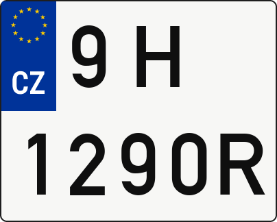Moto SPZ 9H1290R