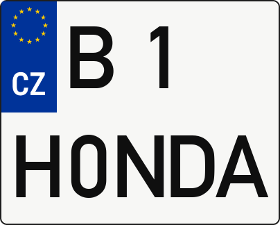 Moto SPZ B1H0NDA
