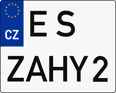 Moto SPZ ESZAHY2