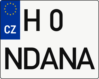 Moto SPZ H0NDANA