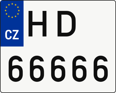 Moto SPZ HD66666