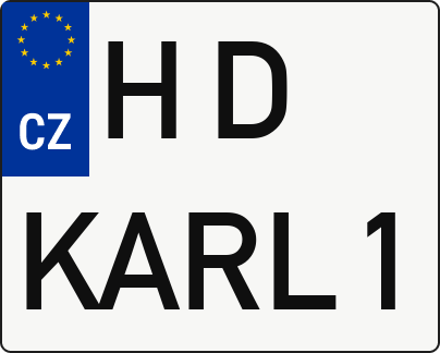 Moto SPZ HDKARL1