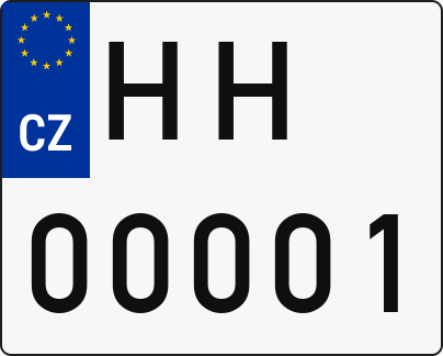 Moto SPZ HH00001