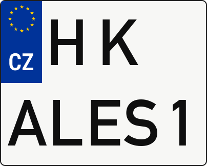Moto SPZ HKALES1