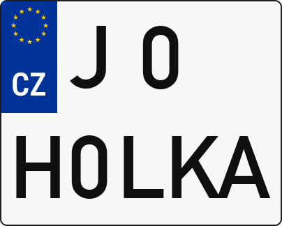 Moto SPZ J0H0LKA