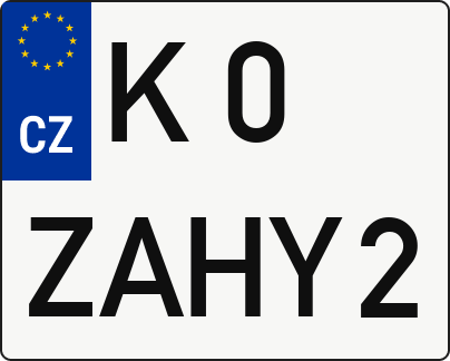 Moto SPZ K0ZAHY2