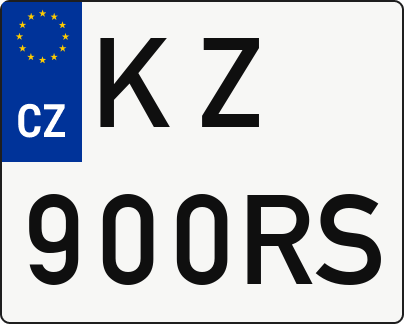 Moto SPZ KZ900RS