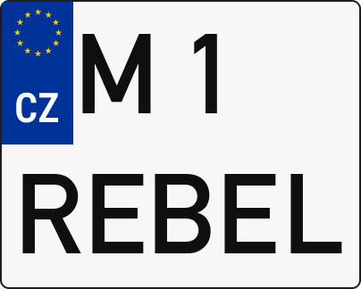 Moto SPZ M1REBEL