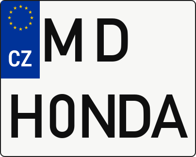 Moto SPZ MDH0NDA