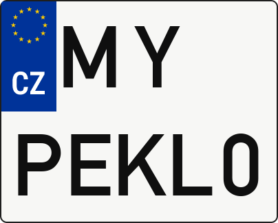 Moto SPZ MYPEKL0