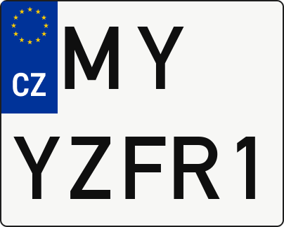 Moto SPZ MYYZFR1