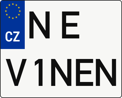 Moto SPZ NEV1NEN