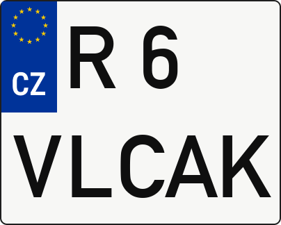Moto SPZ R6VLCAK