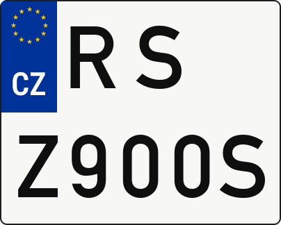 Moto SPZ RSZ900S