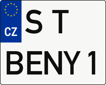 Moto SPZ STBENY1
