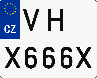 Moto SPZ VHX666X