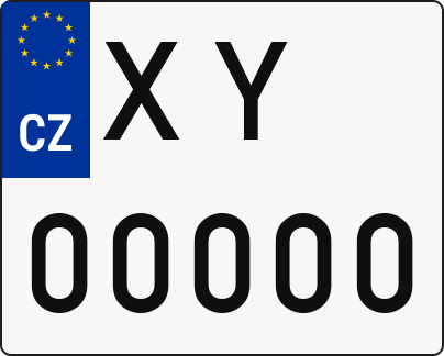 Moto SPZ XY00000
